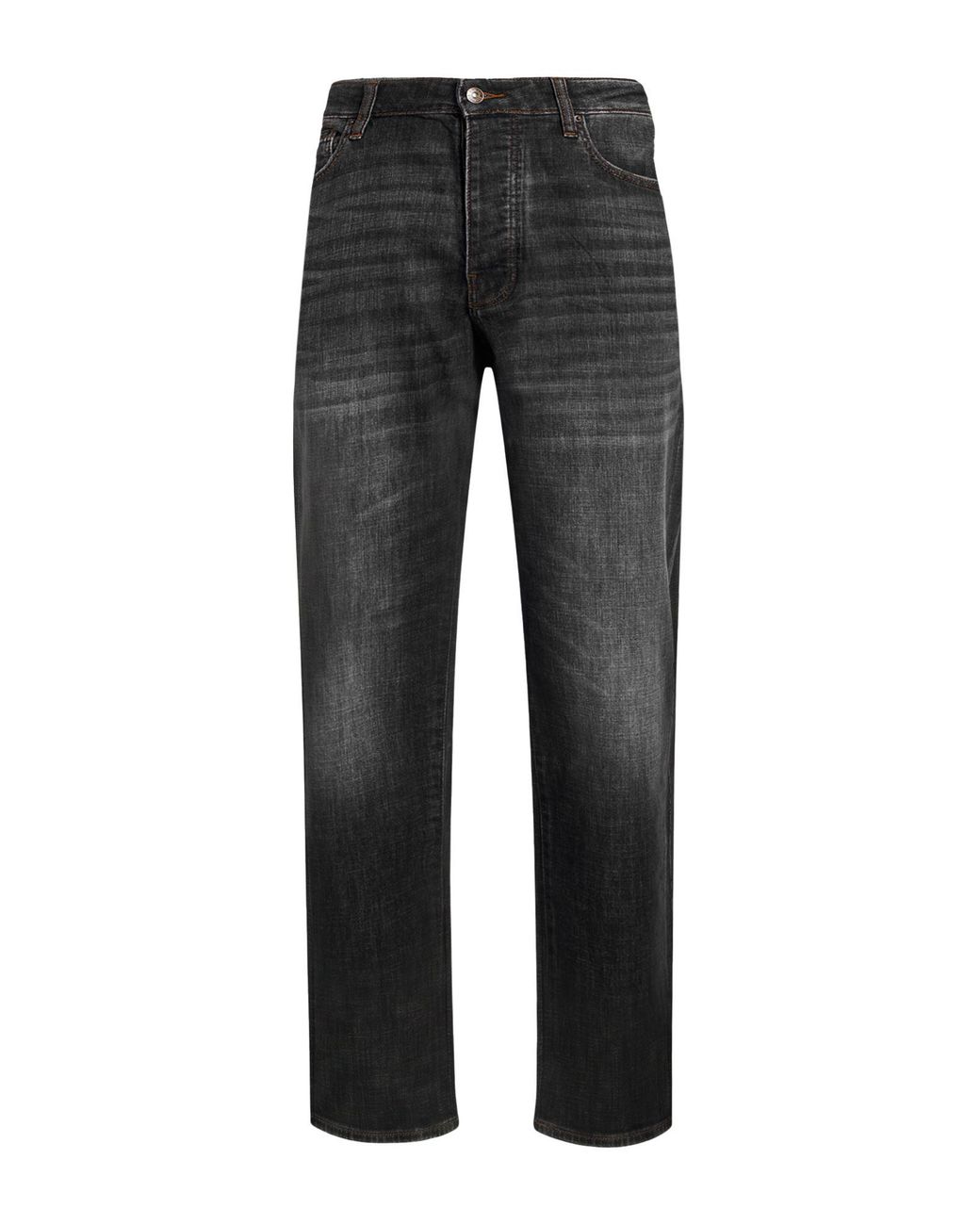 ARMANI EXCHANGE Gray Jeans Cotton, Polyester, Elastane for men