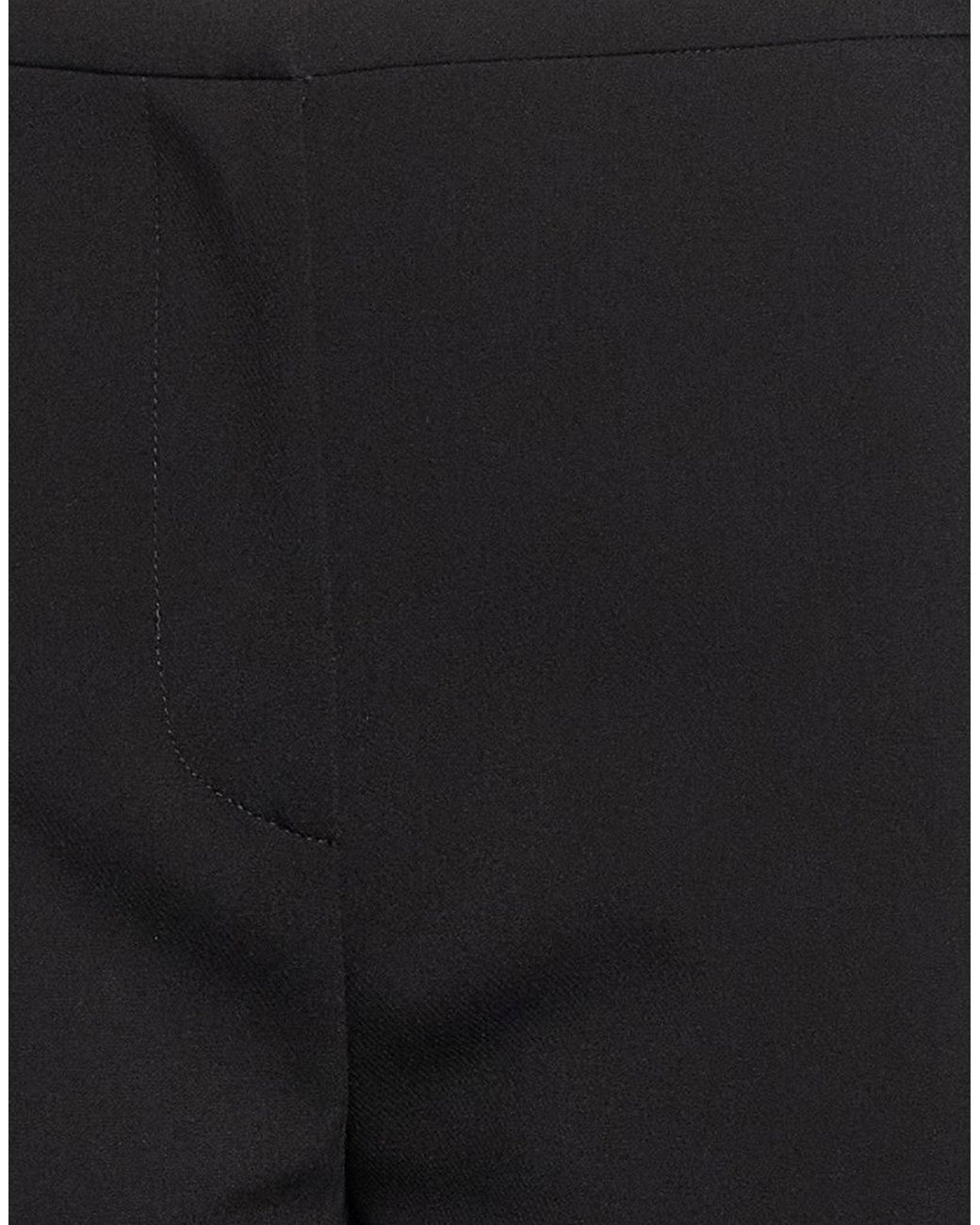 Patrizia Pepe Black Pants Polyester, Elastane