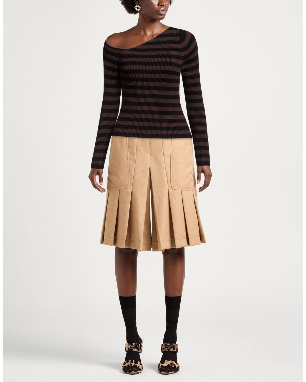 Motel Black Sweater Viscose, Polyester