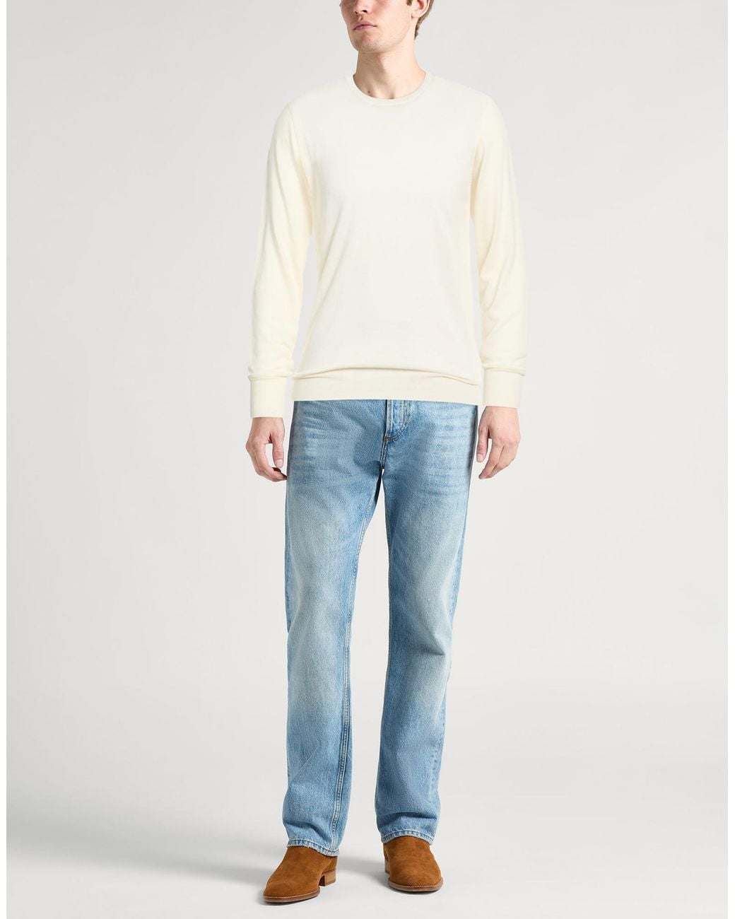 Aspesi White Sweaters for men