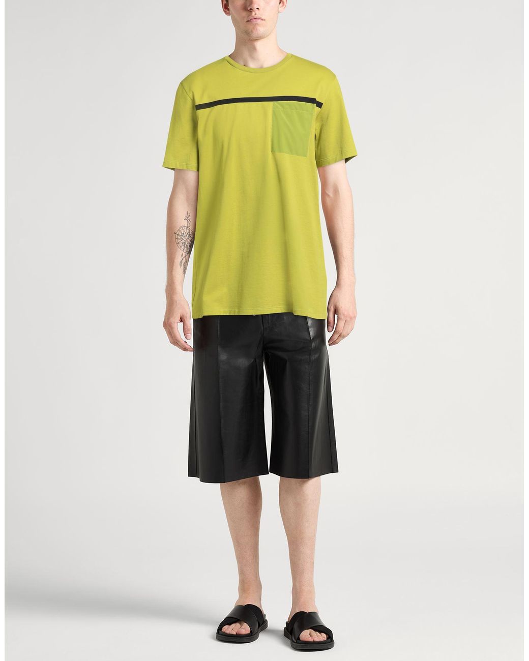 Herno Yellow T-Shirt for men