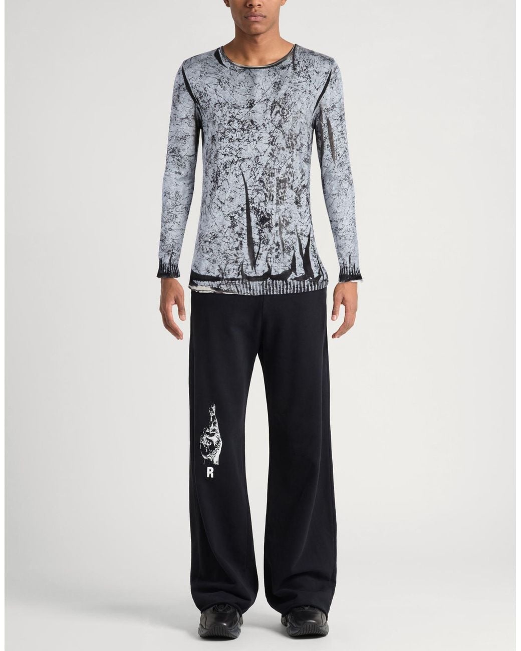 MD75 Blue Sweater Wool for men