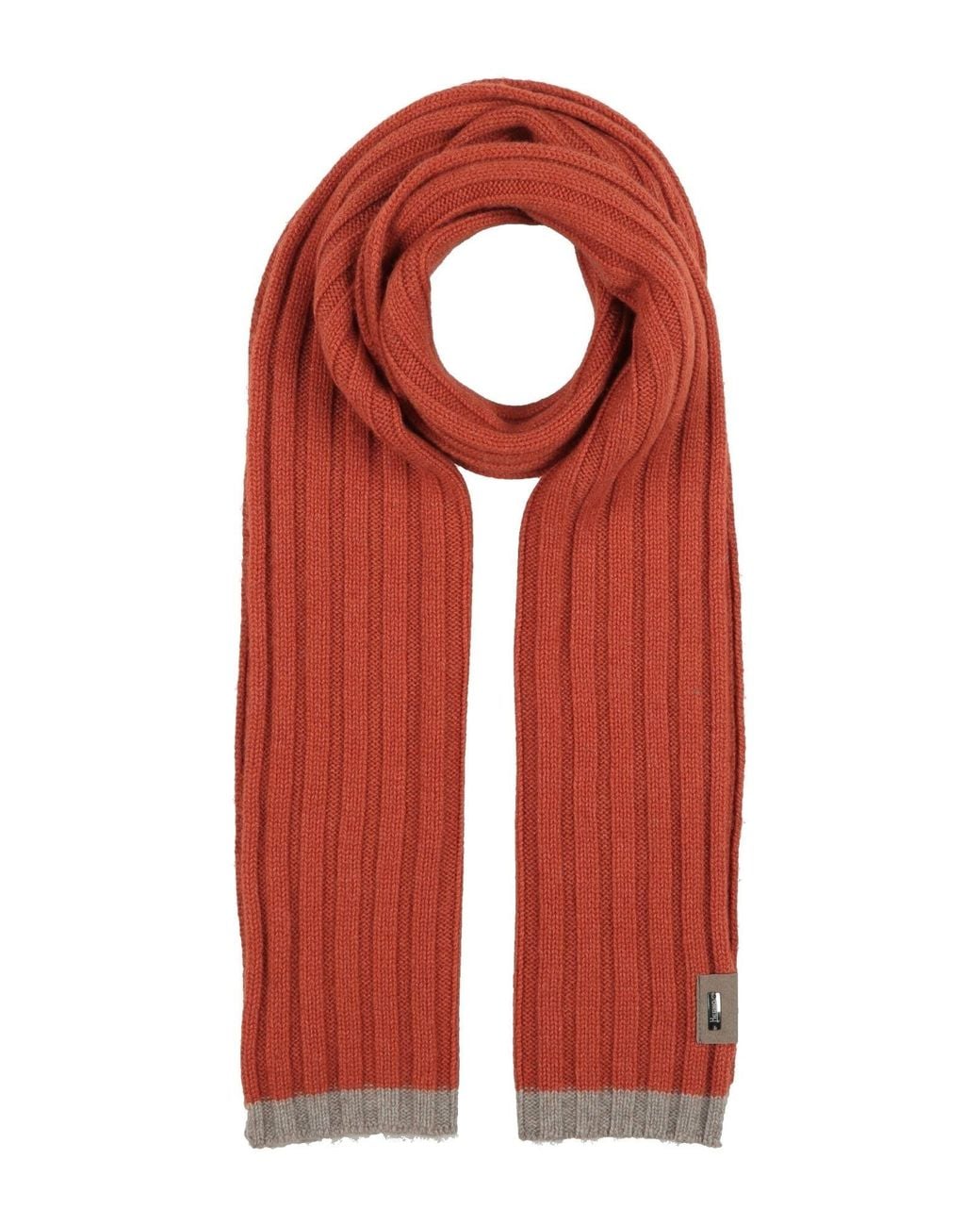 Herno Red Scarves for men