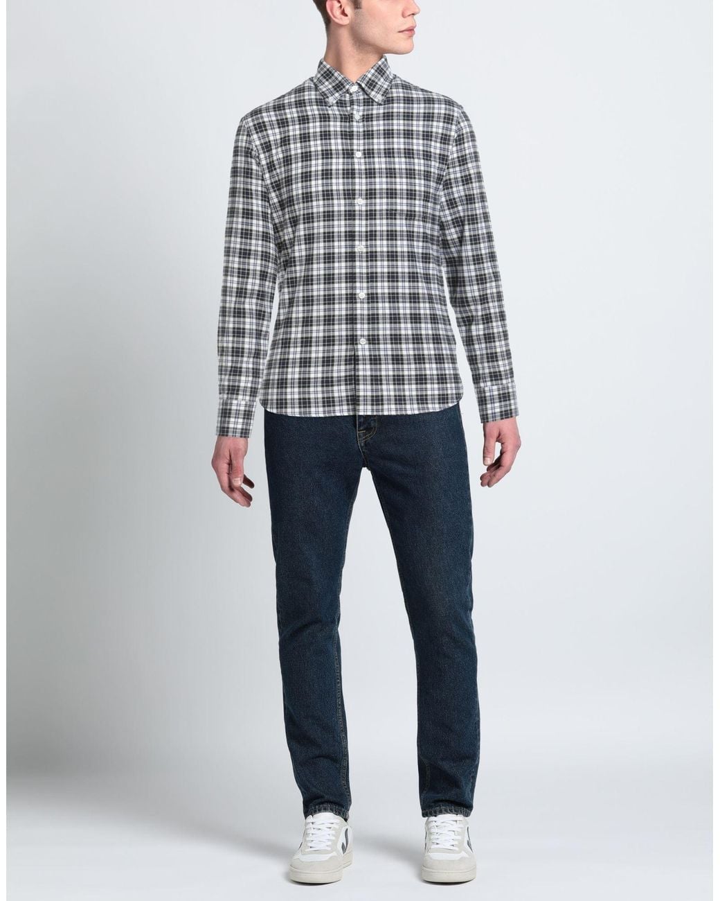Camisa Dunhill de hombre de color Blue