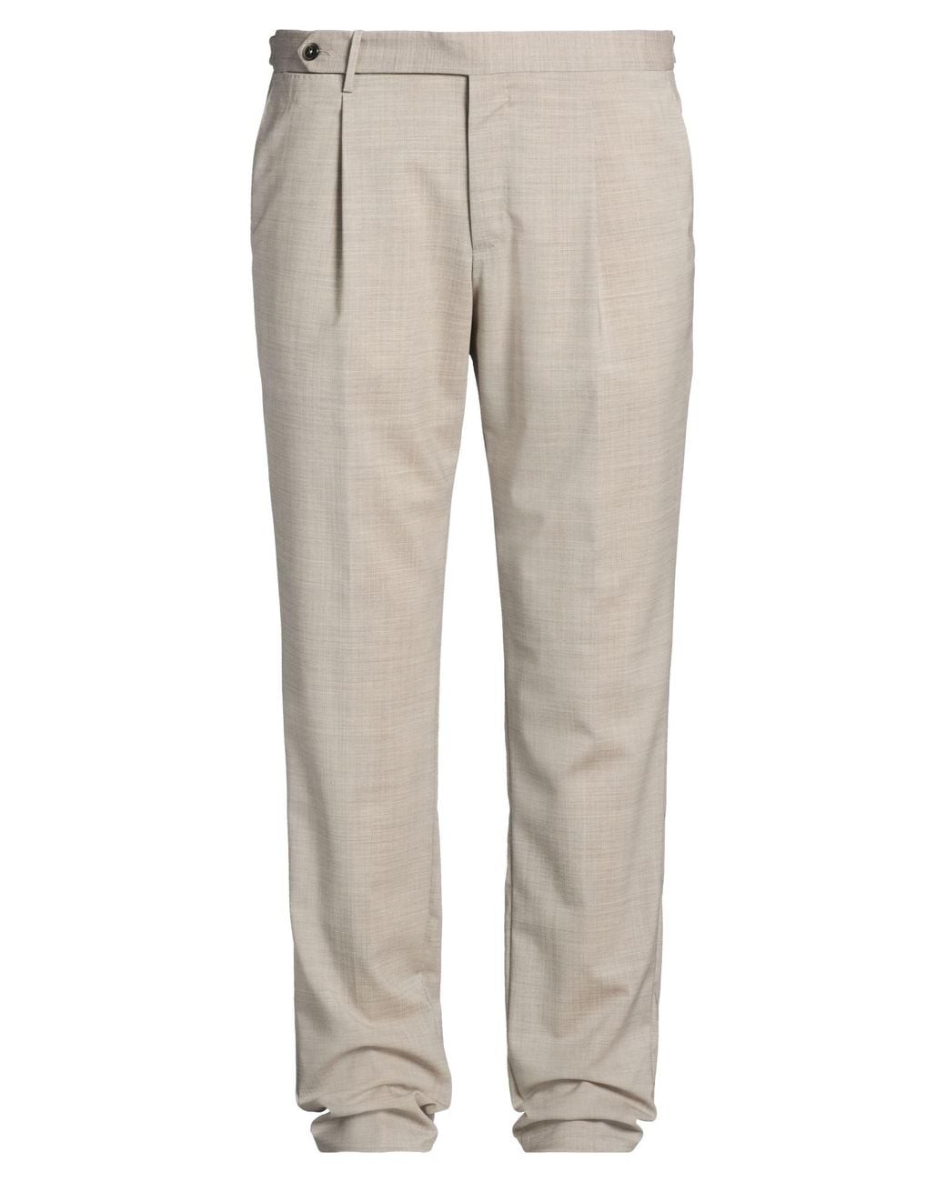PT Torino Gray Pants Virgin Wool, Elastane for men