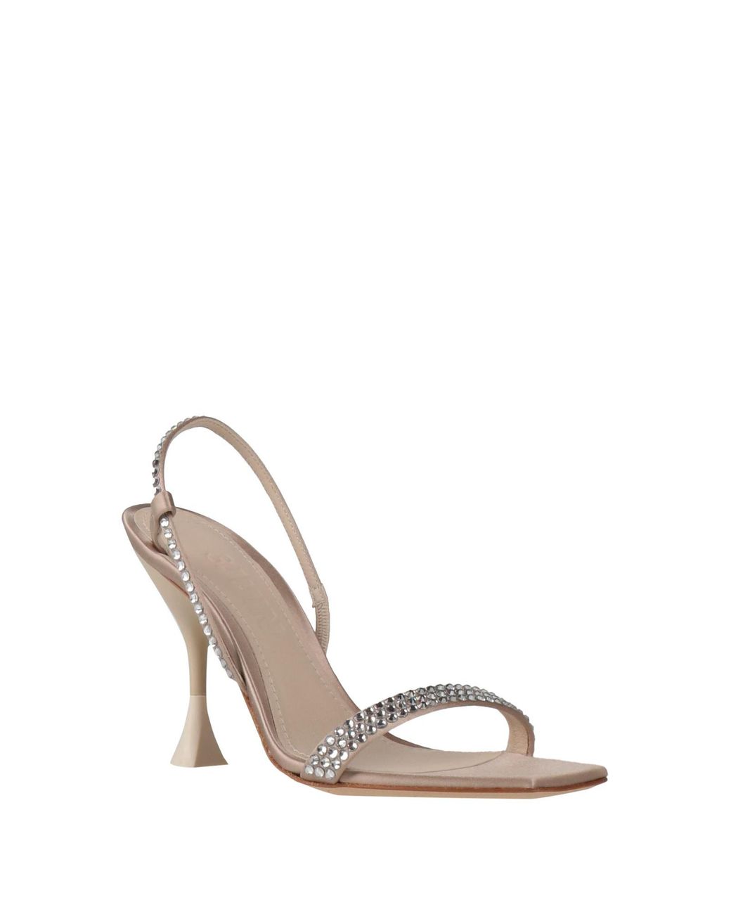 3Juin Metallic Sandals