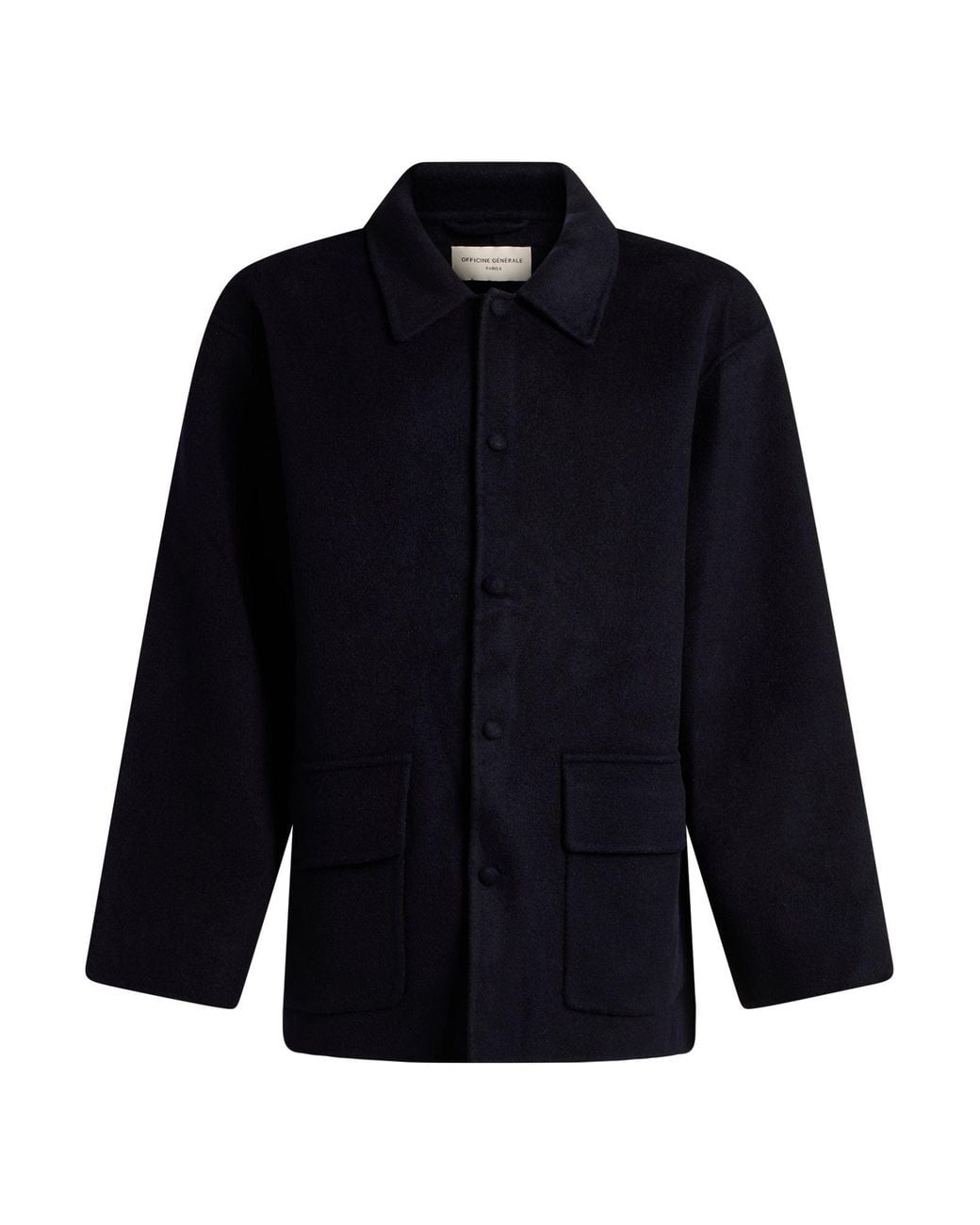 Officine Generale Blue Coat for men