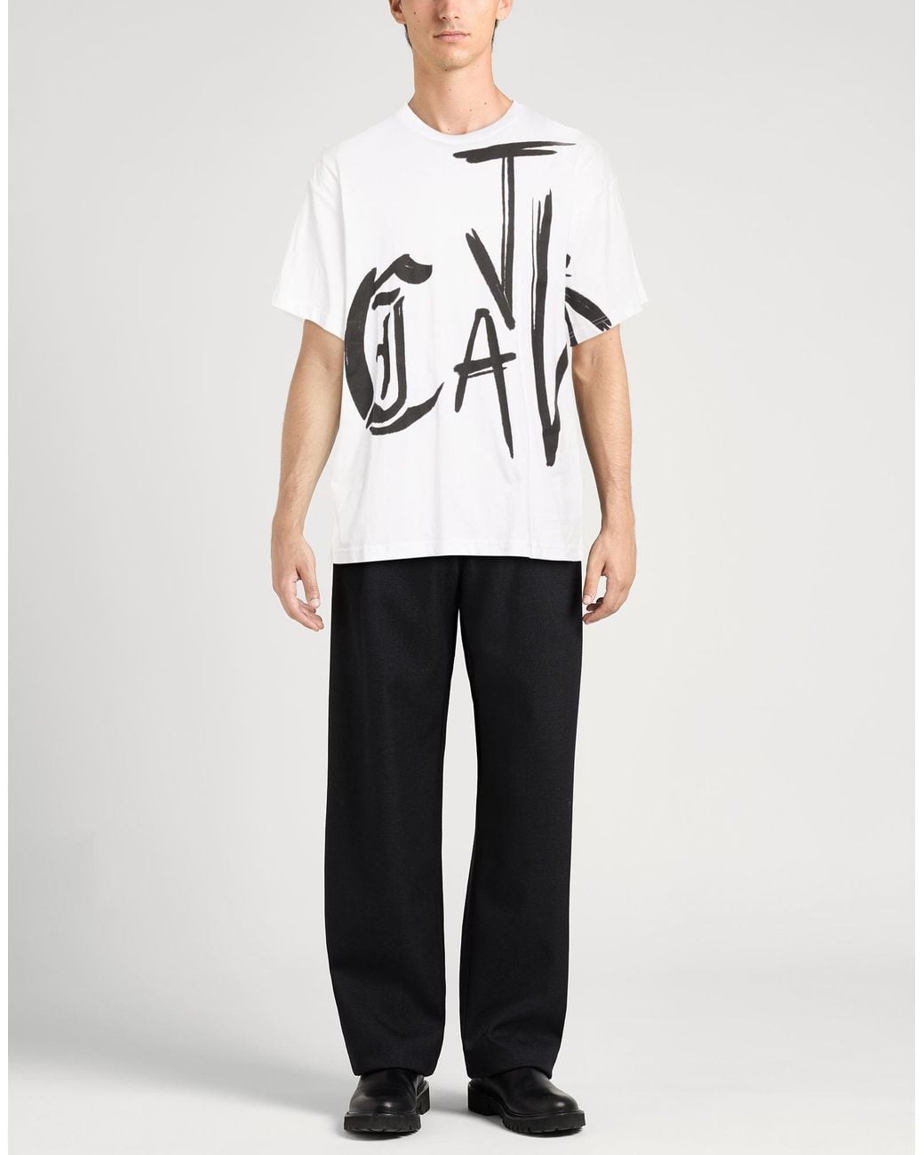 Just Cavalli White T-Shirts for men