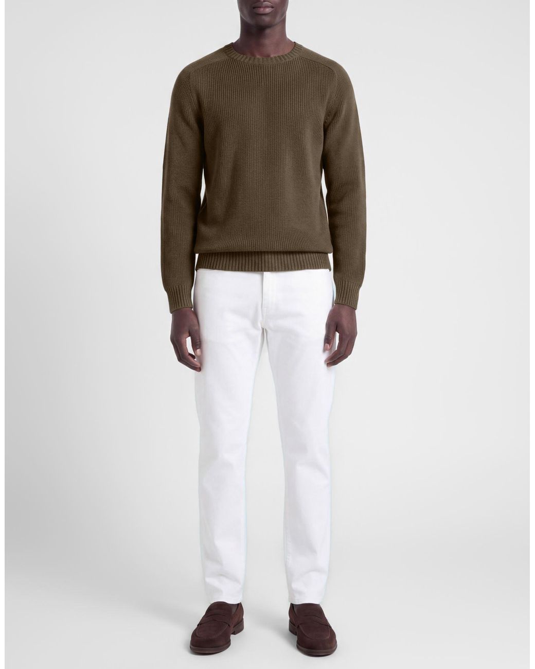 Gran Sasso Brown Jumper for men