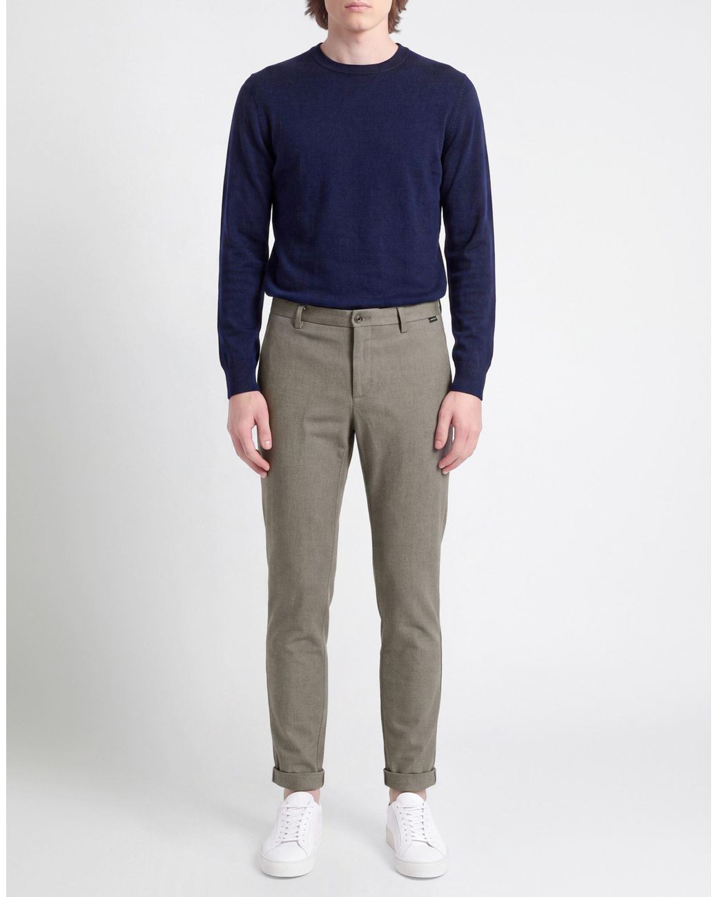 AT.P.CO Gray Trouser for men