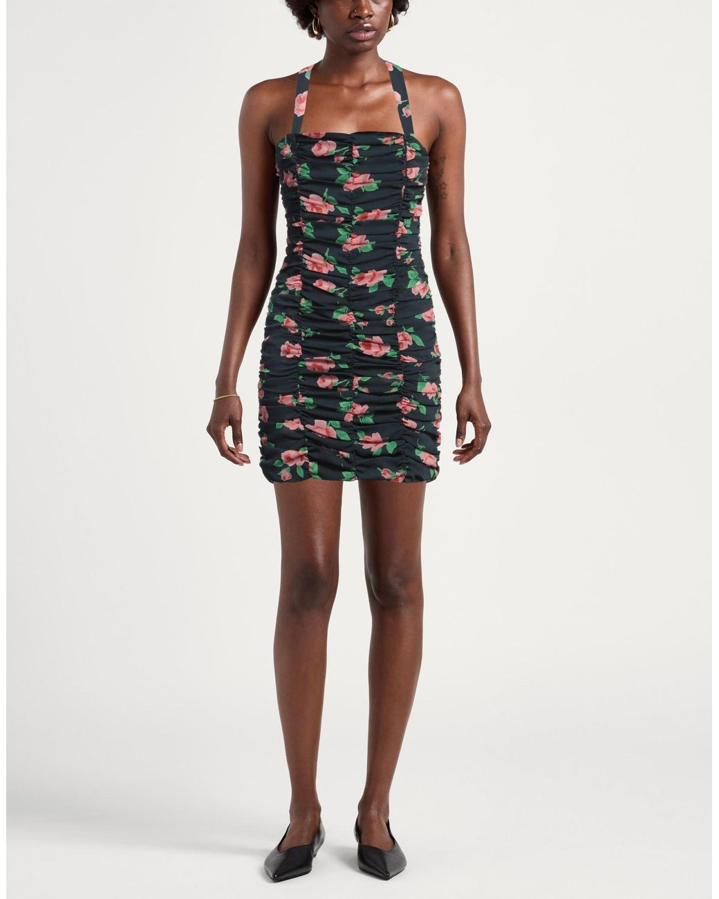 ROTATE BIRGER CHRISTENSEN Green Mini Dress