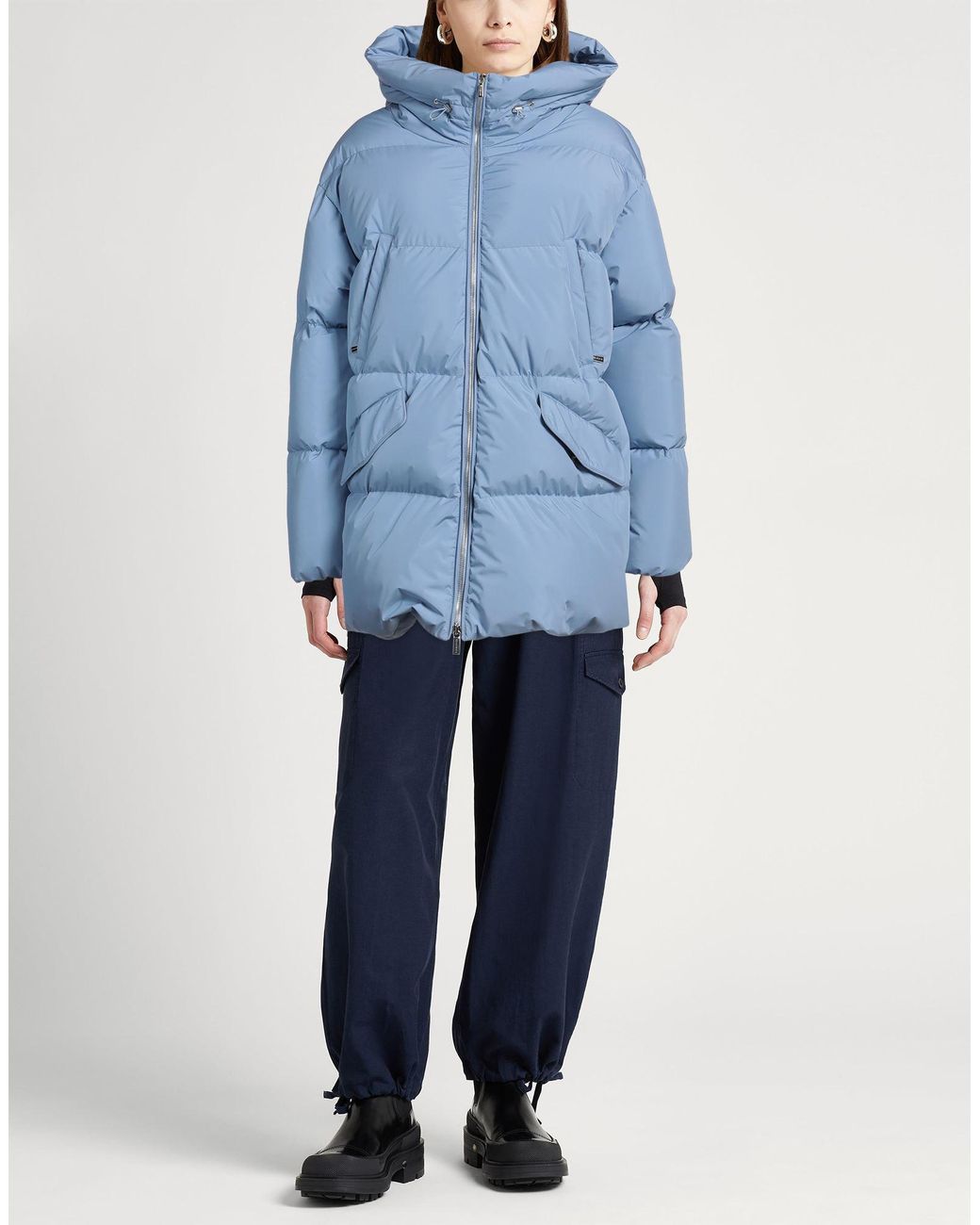 Moorer Blue Light Puffer Polyester