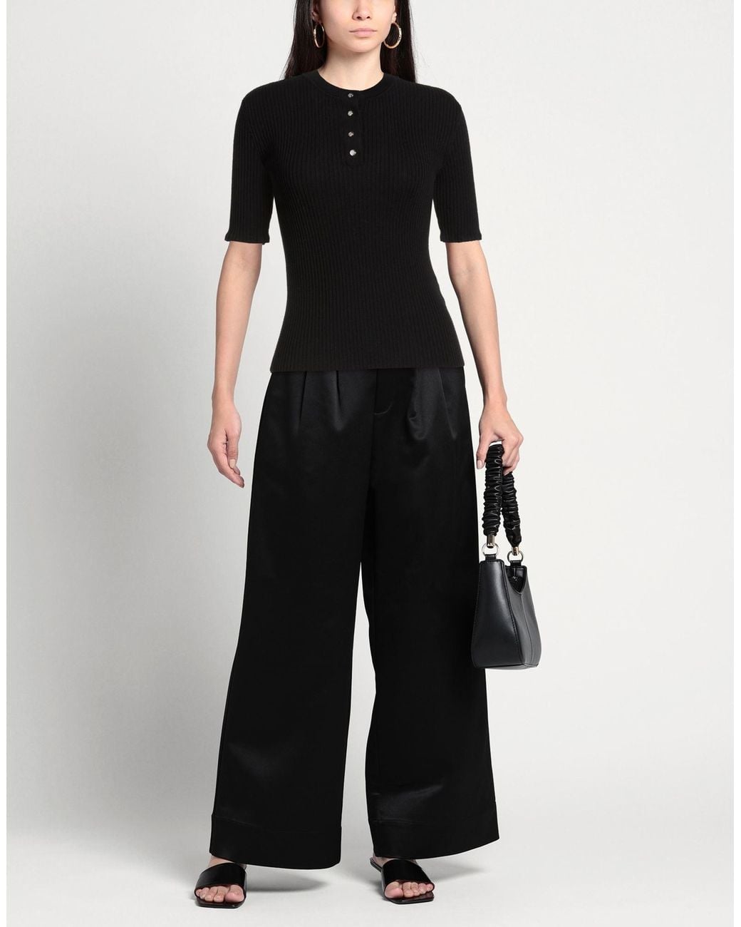 Filippa K Black Sweater Wool