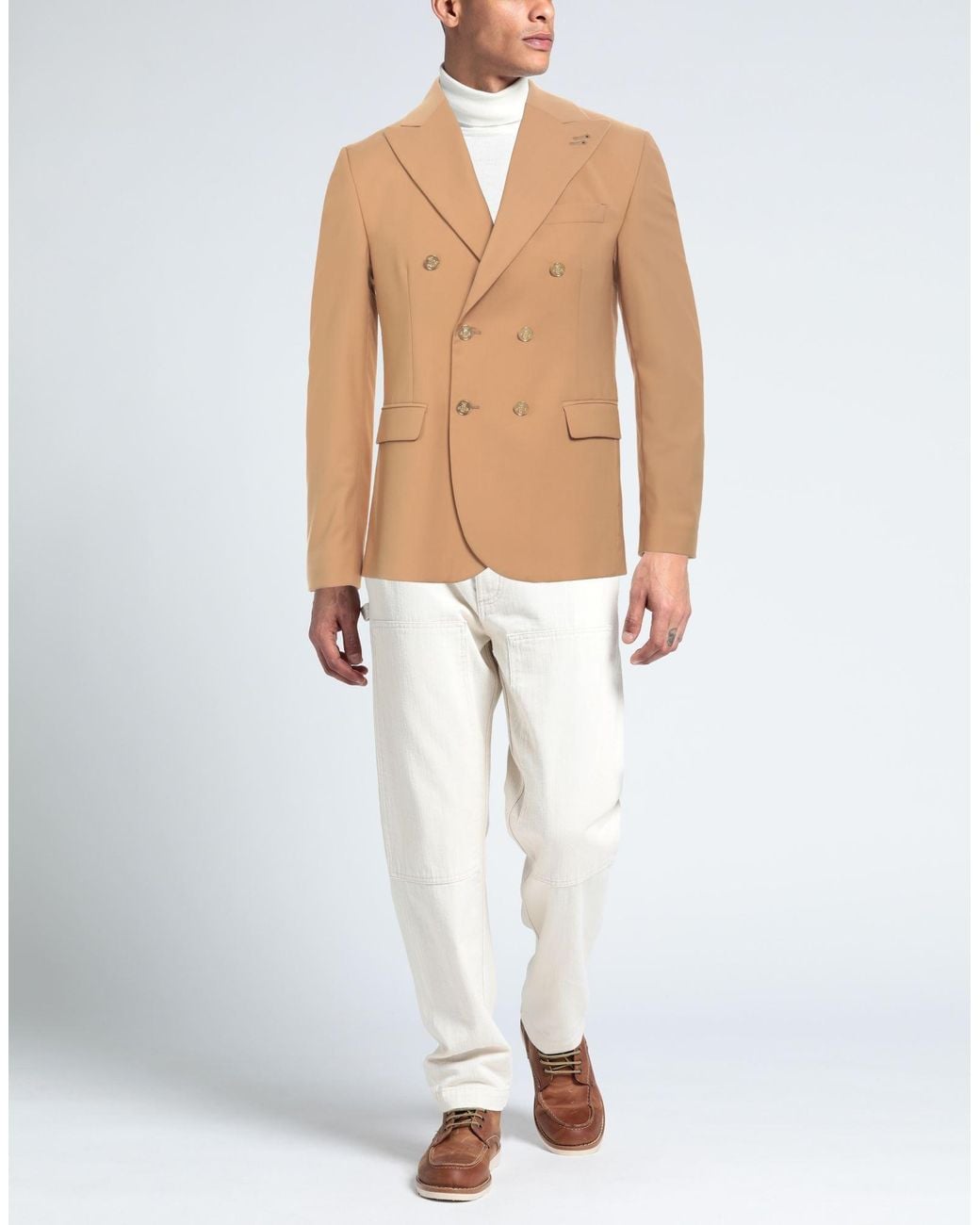 Daniele Alessandrini Natural Blazer for men