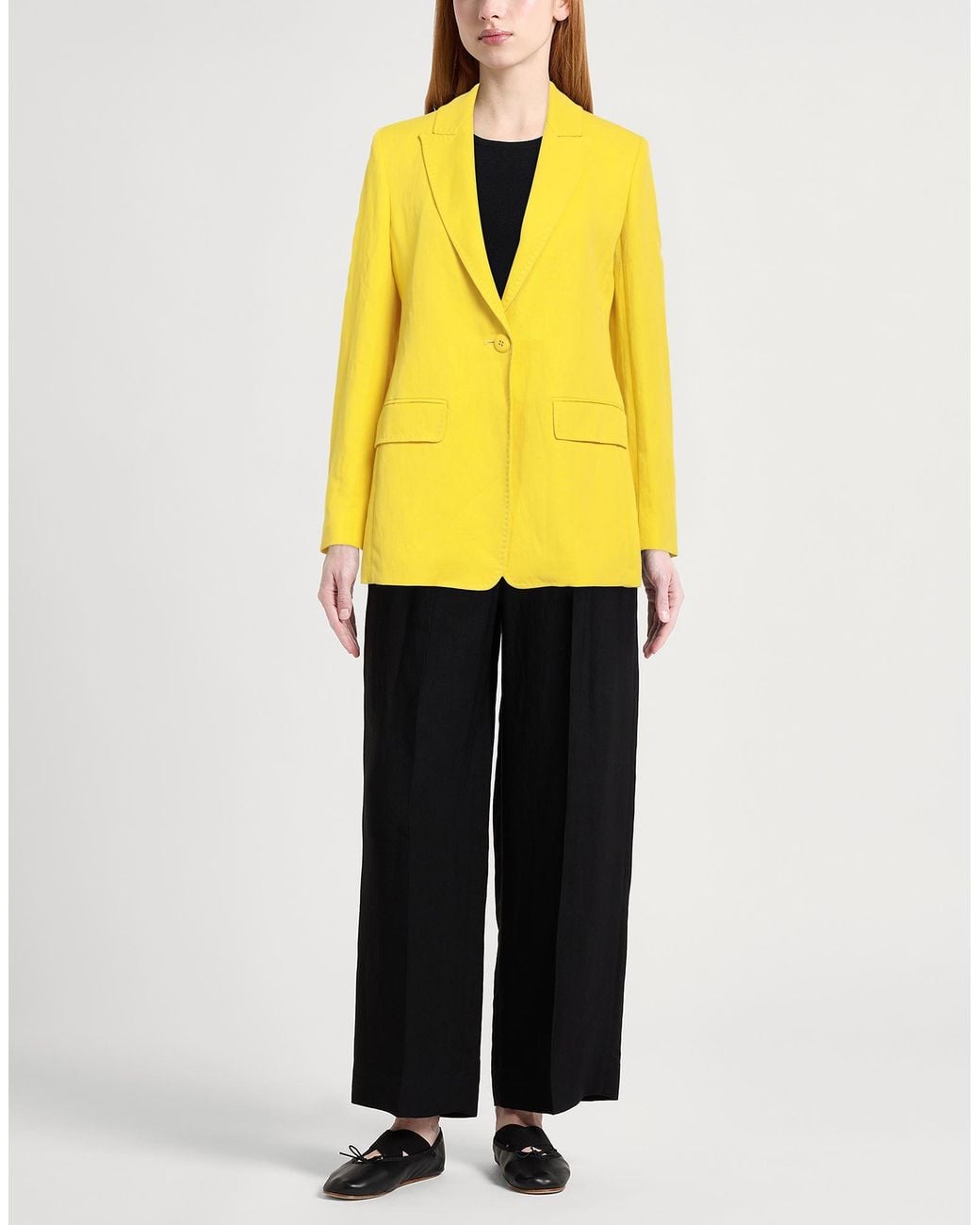 Max Mara Yellow Blazers