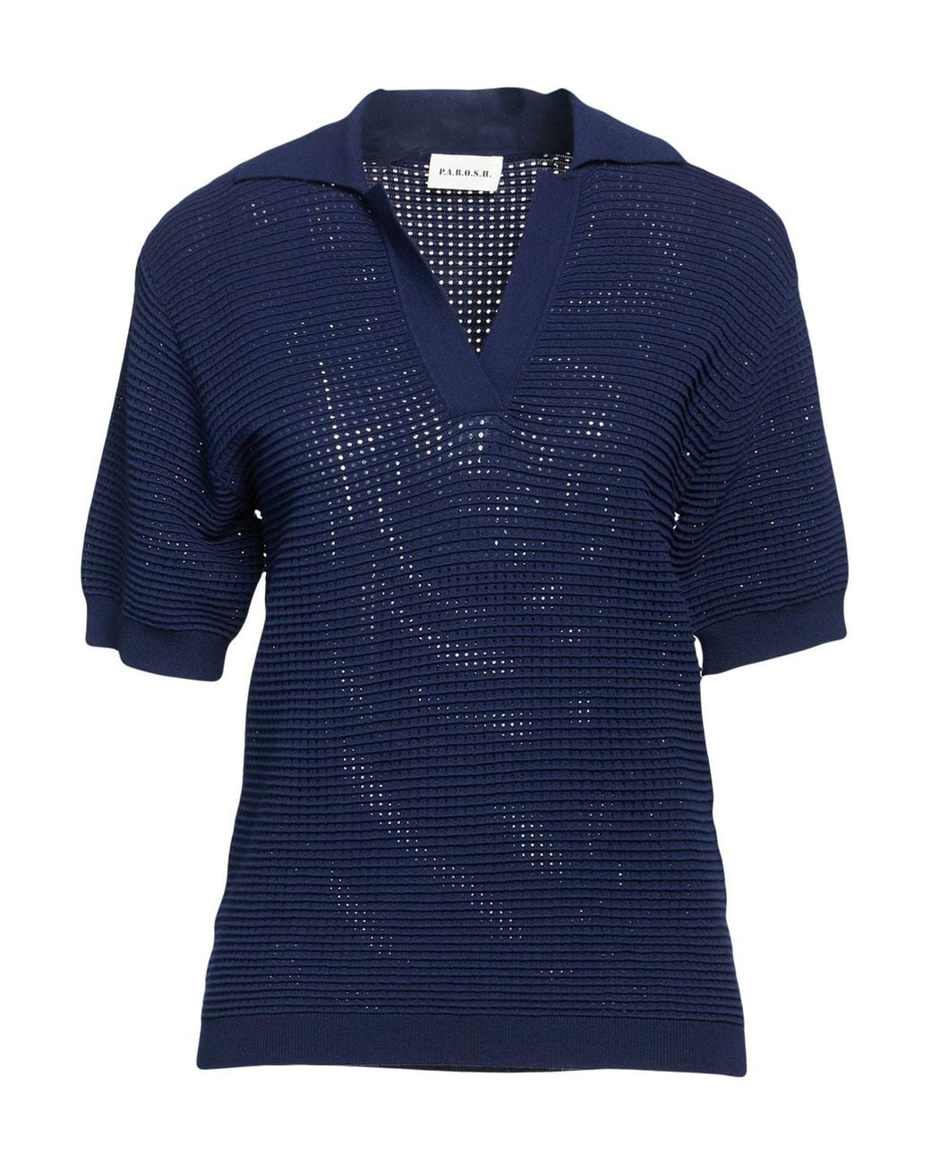 P.A.R.O.S.H. Blue Polo Shirt