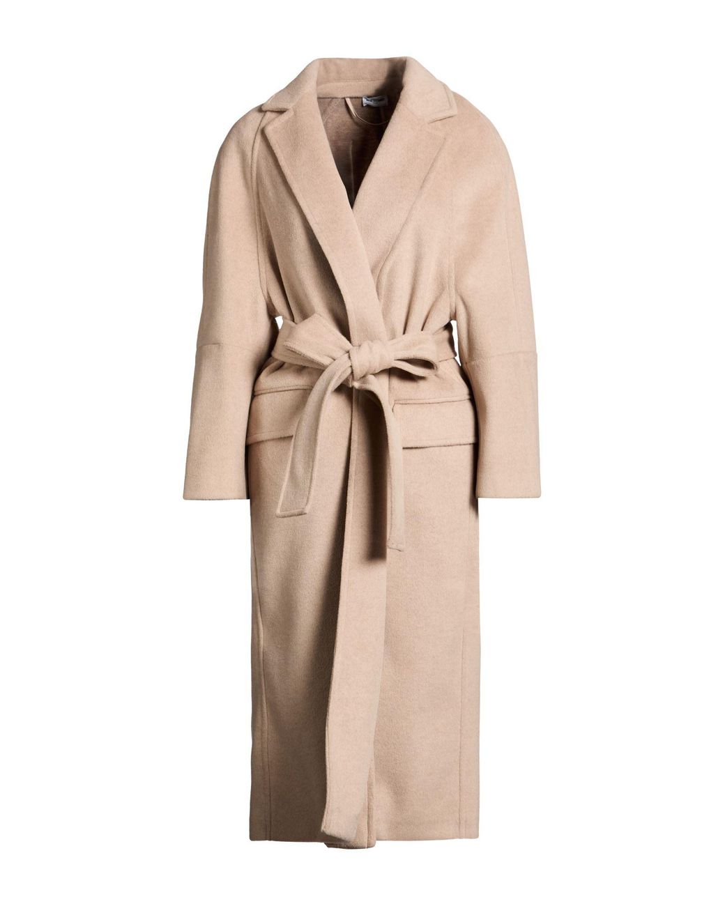 RUE DU BAC Natural Coat Polyester, Viscose