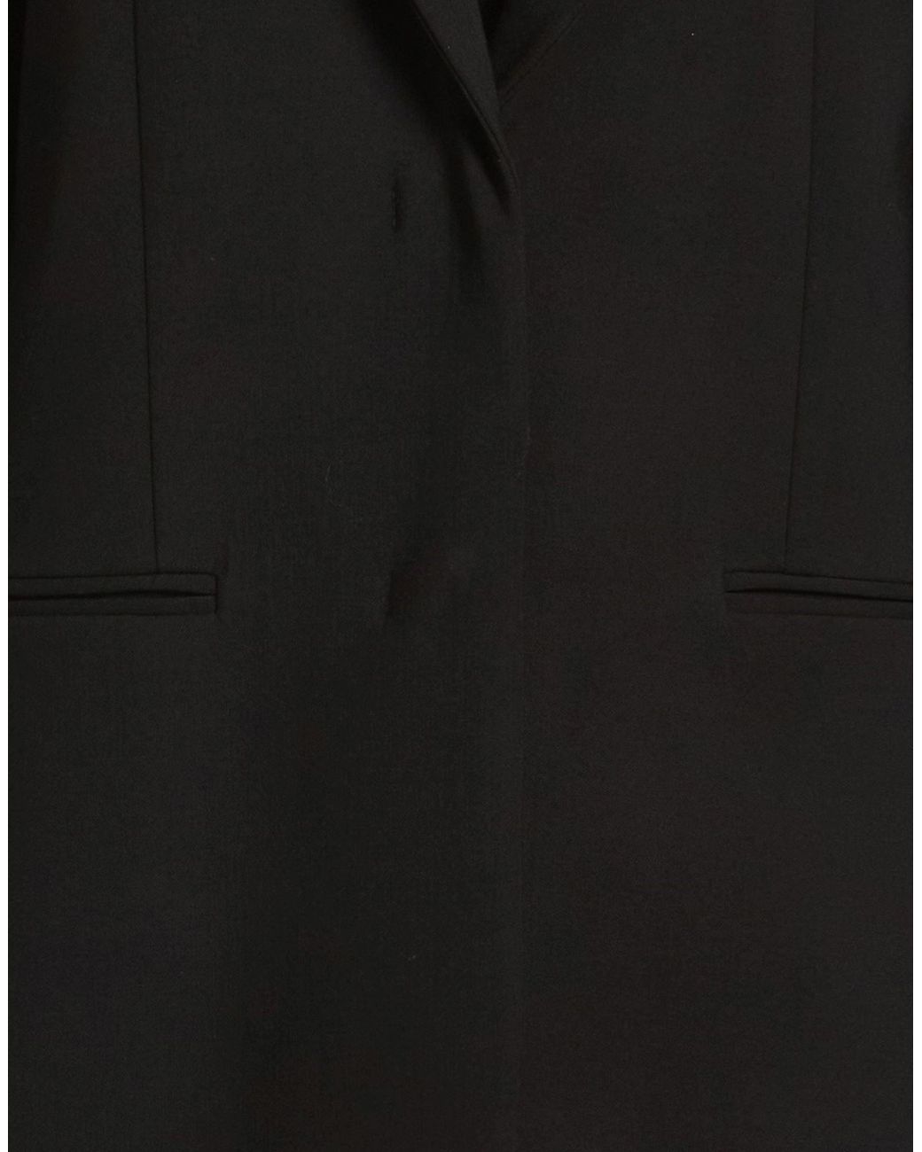 BITE STUDIOS Black Blazer Wool, Cupro