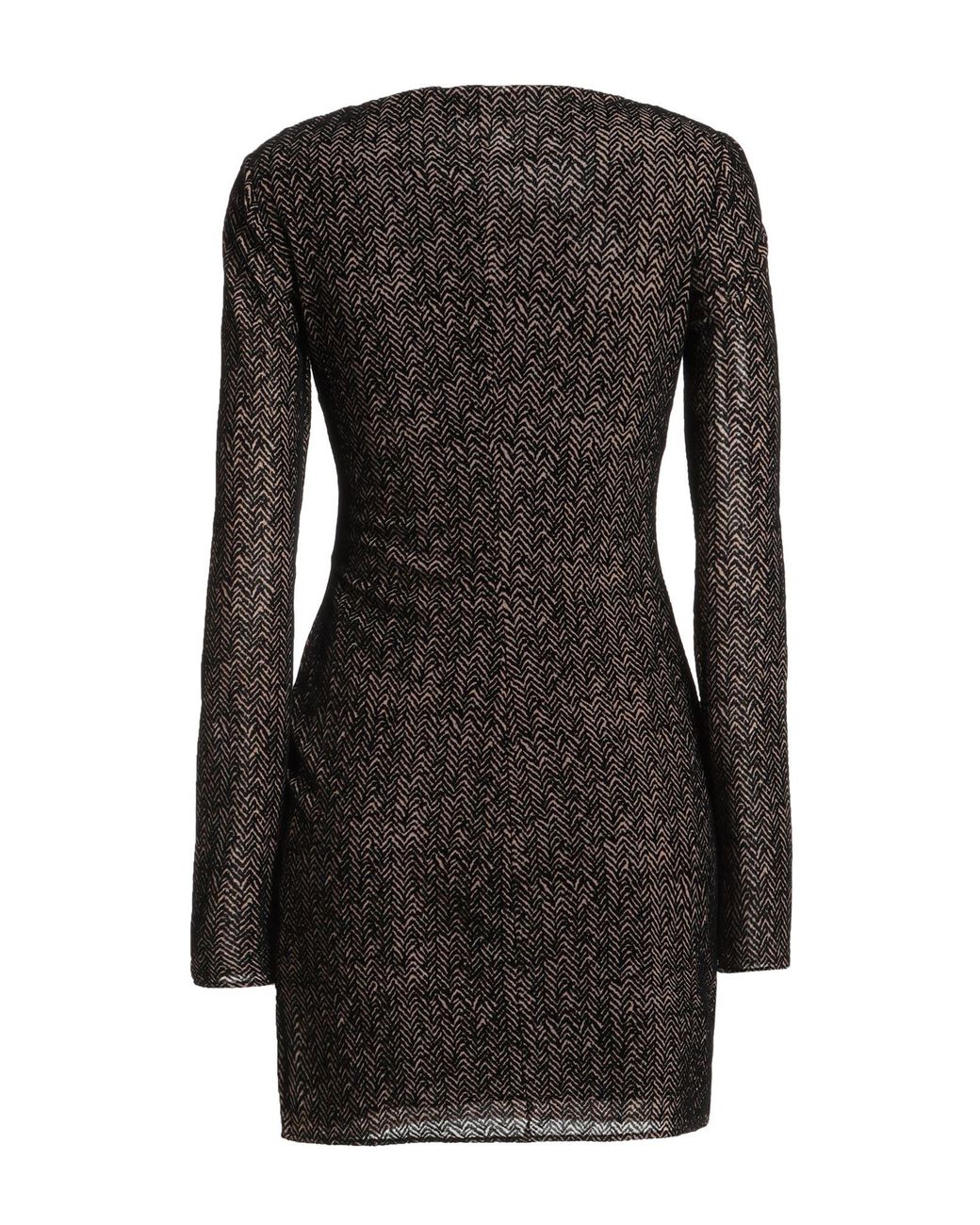 Missoni Black Sand Mini Dress Polyamide, Elastane