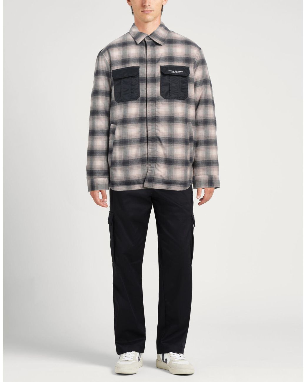 ARMANI EXCHANGE Gray Jacket for men