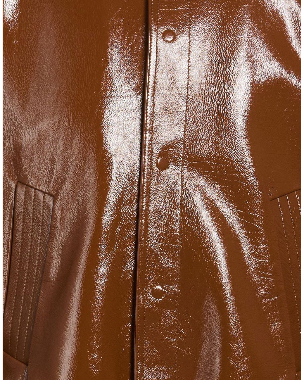 Fendi Brown Tan Jacket Calfskin for men