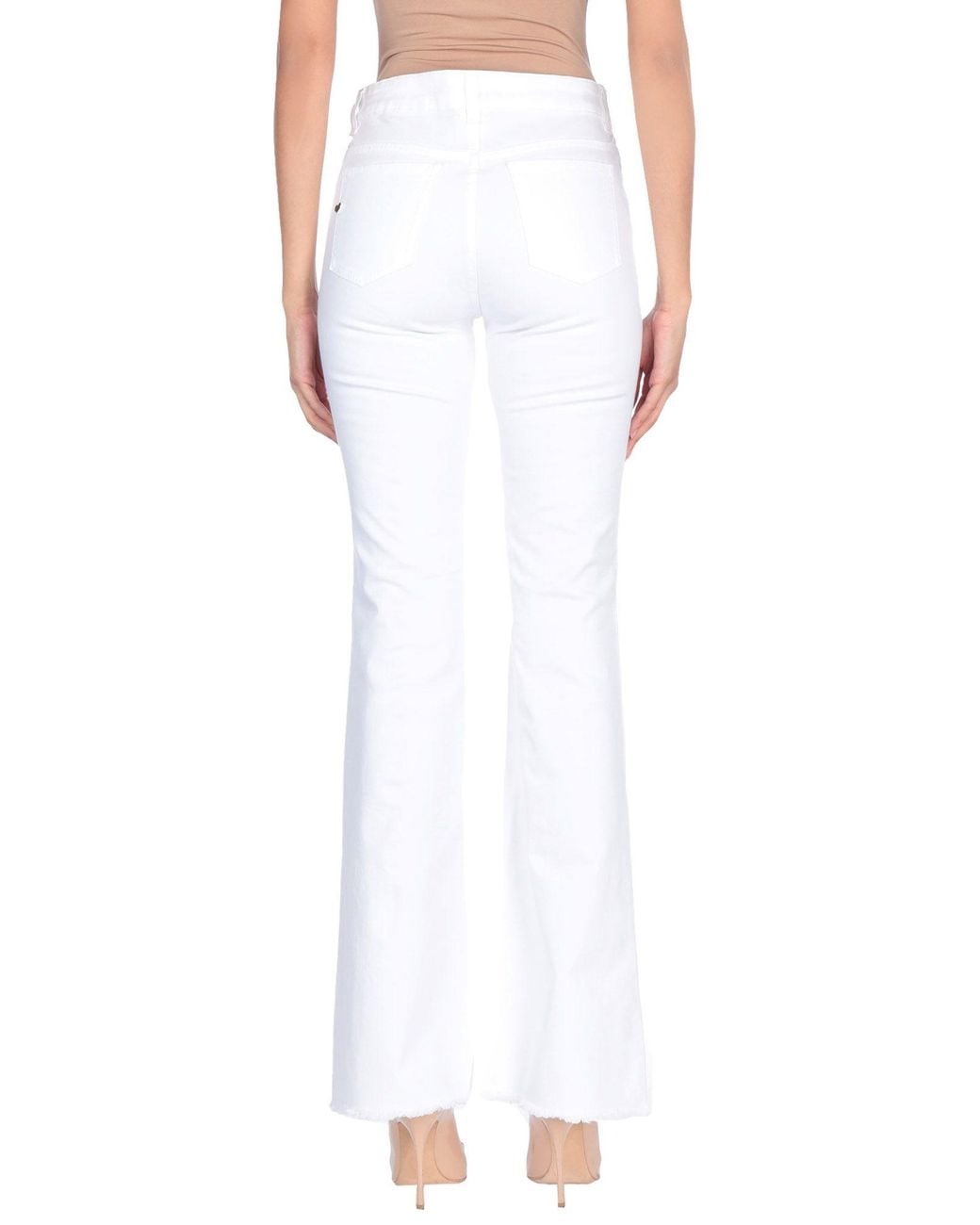 My Twin White Pants Cotton, Elastane