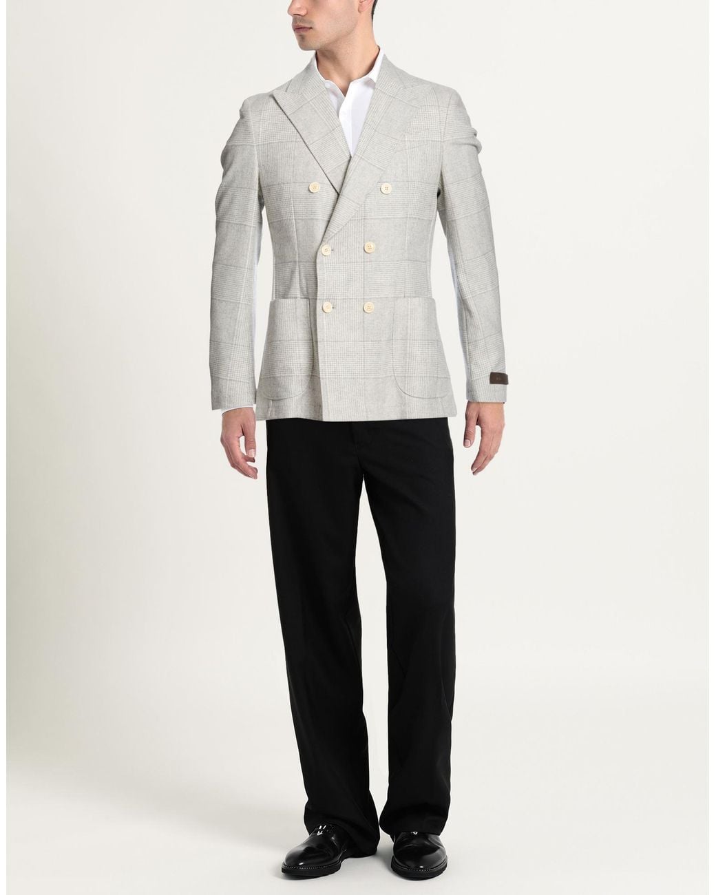 Americana Windsor. de hombre de color Gray