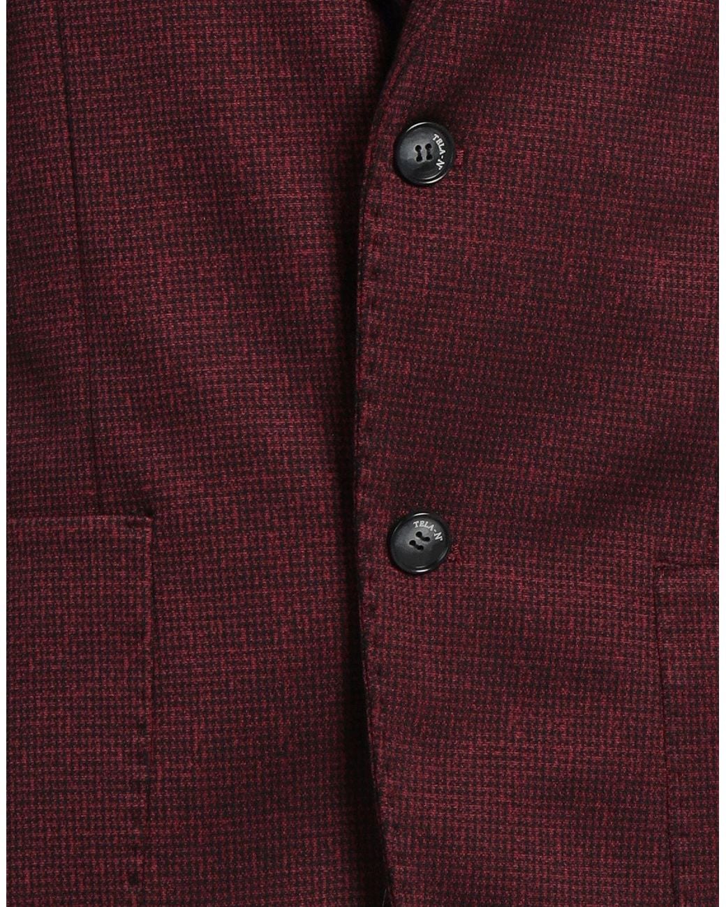 Takeshy Kurosawa Purple Blazer Polyester, Viscose, Elastane for men