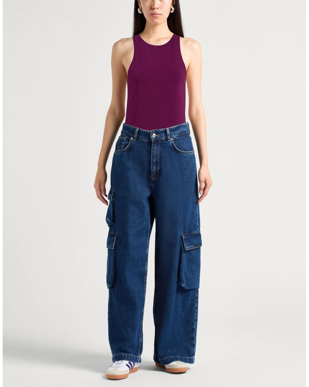 Patrizia Pepe Purple Tank Top