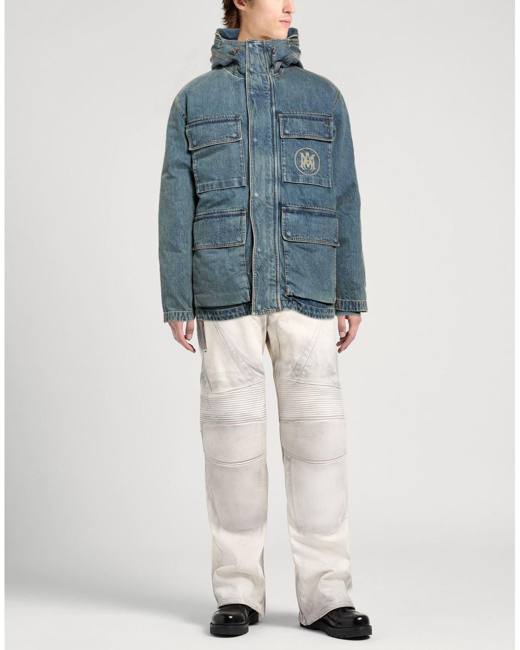 Amiri Blue Puffer Cotton for men