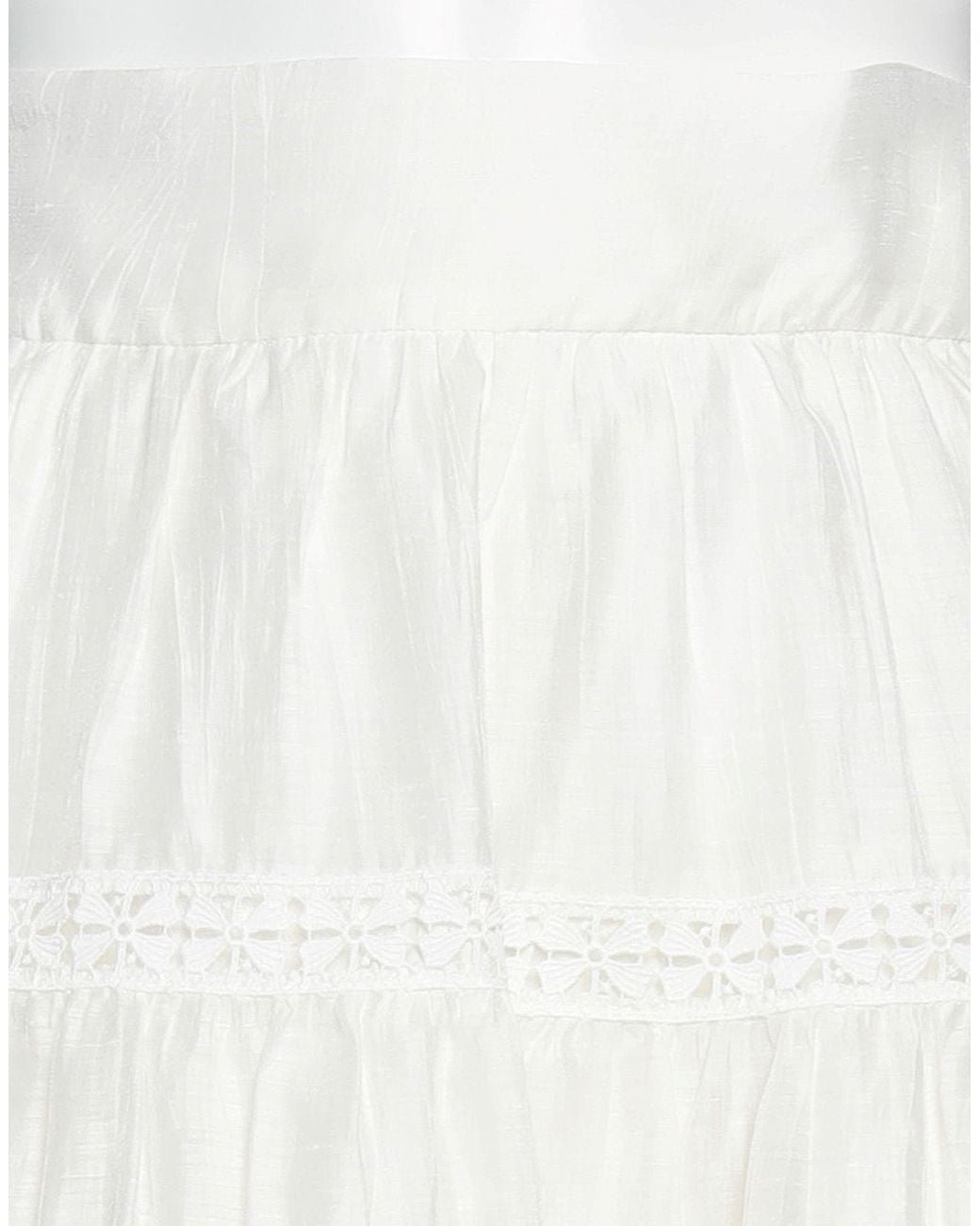 Sandro White Mini Skirt