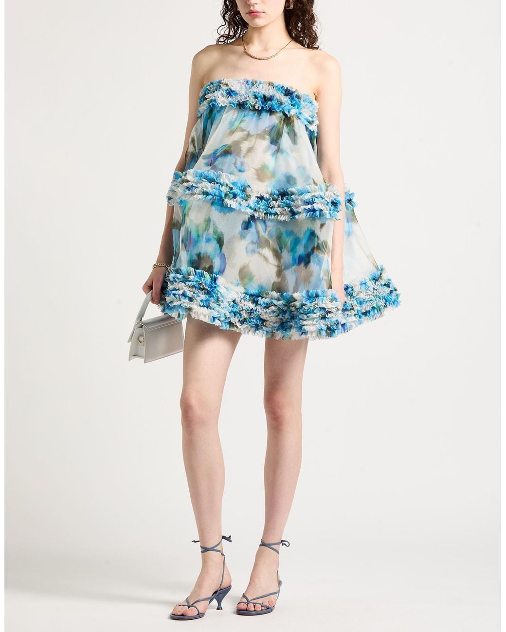 Zimmermann Blue Mini Dress