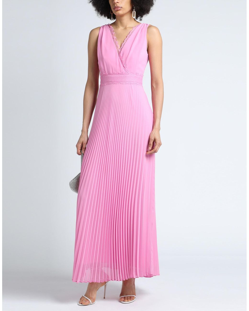 Nenette Pink Maxi-Kleid