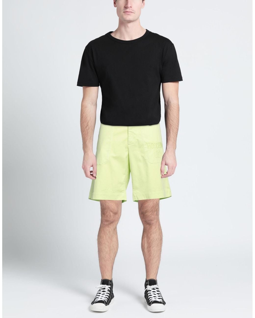 Moschino Yellow Shorts & Bermuda Shorts for men