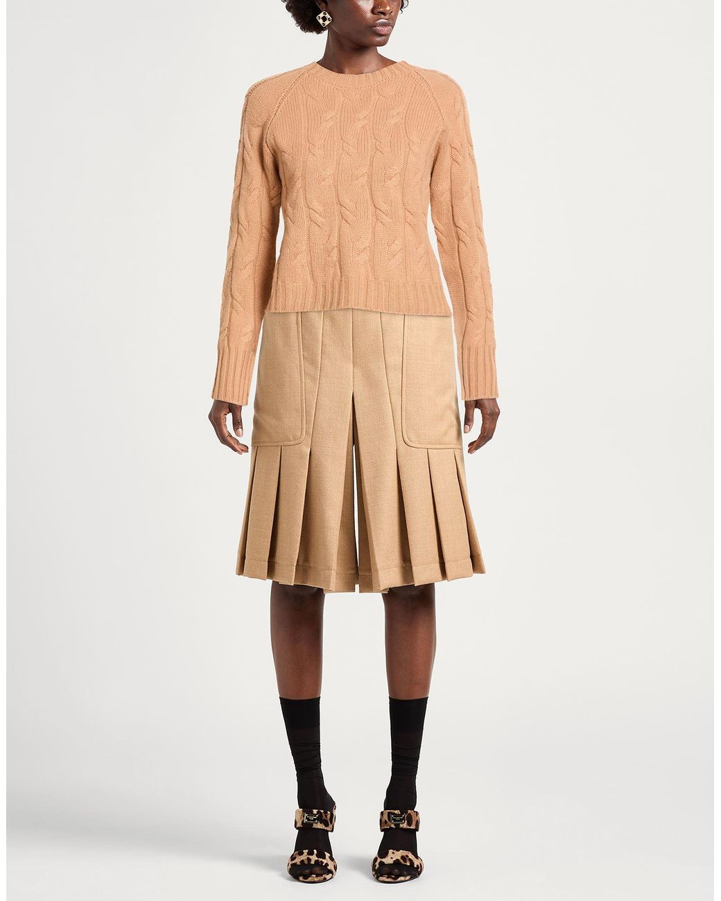 Drumohr White Sweater Cashmere
