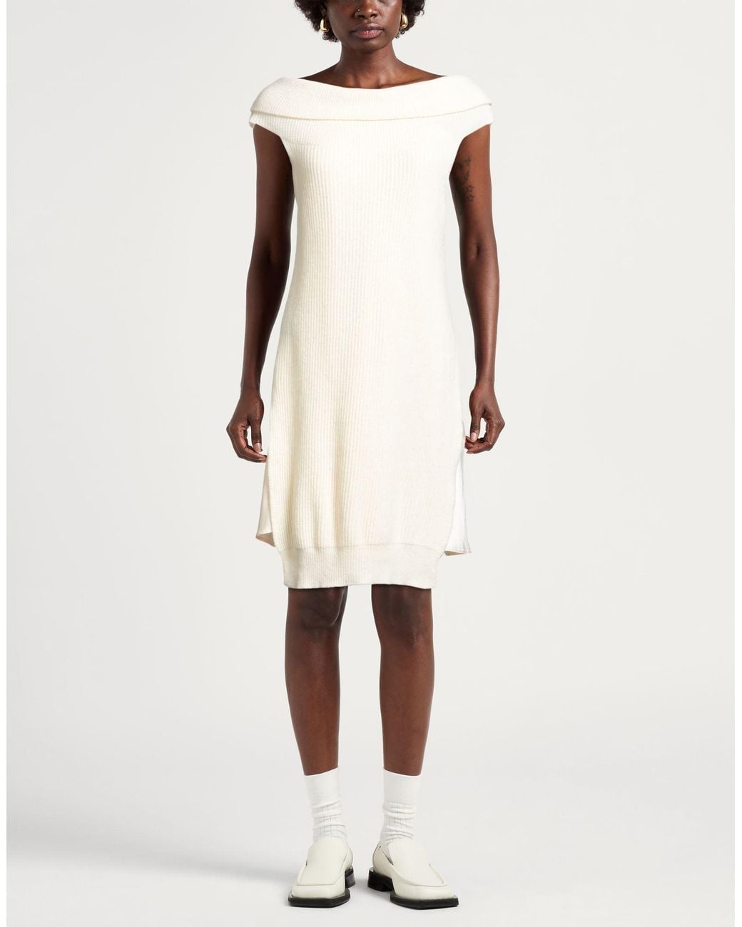 Semicouture White Mini Dress