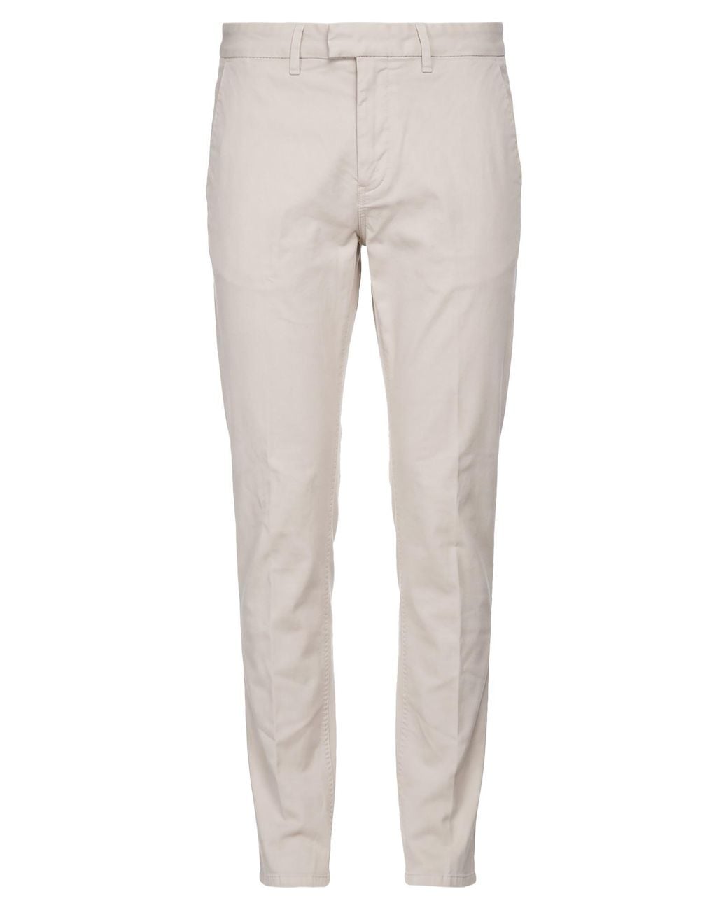 Dondup Gray Pants Cotton, Elastane for men