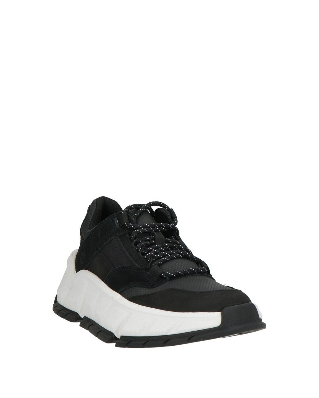 Timberland Black Sneakers Leather, Textile Fibers