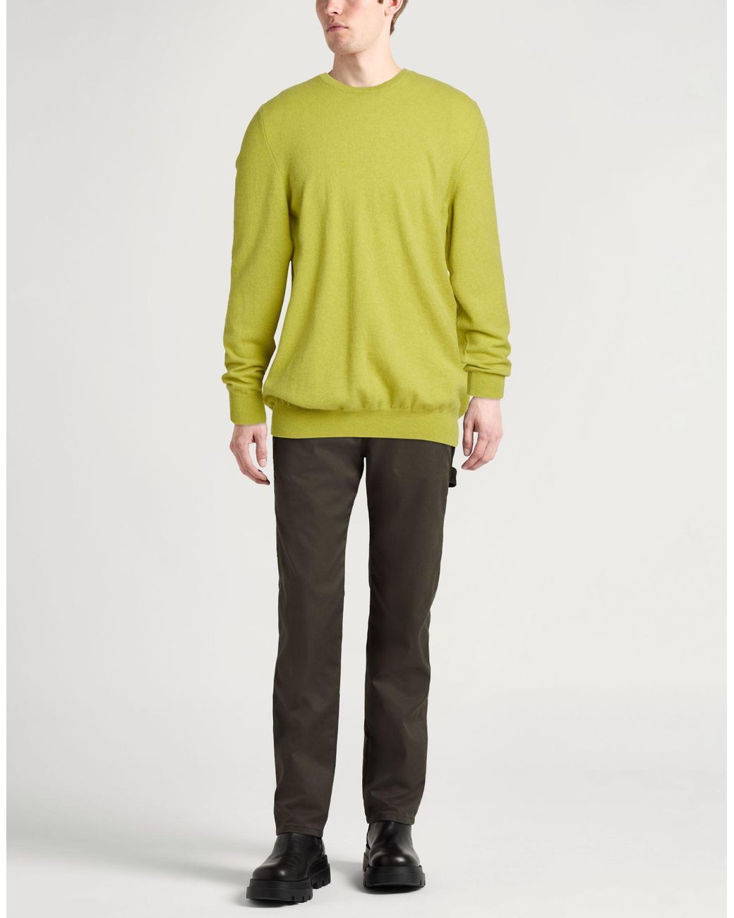 Fedeli Green Jumper for men
