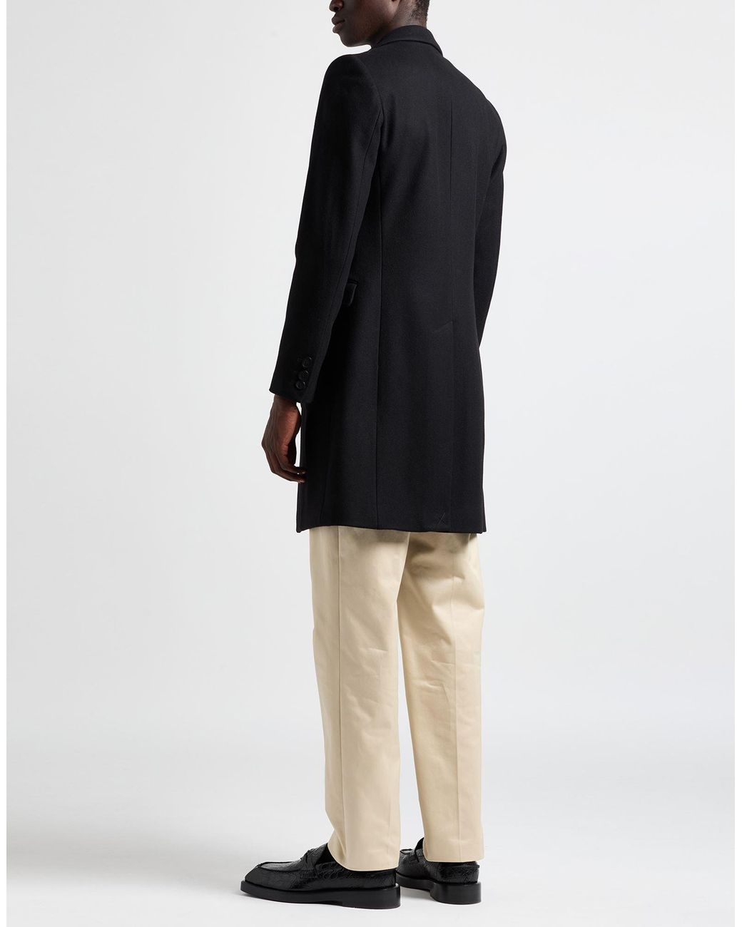 Sandro Black Coat for men