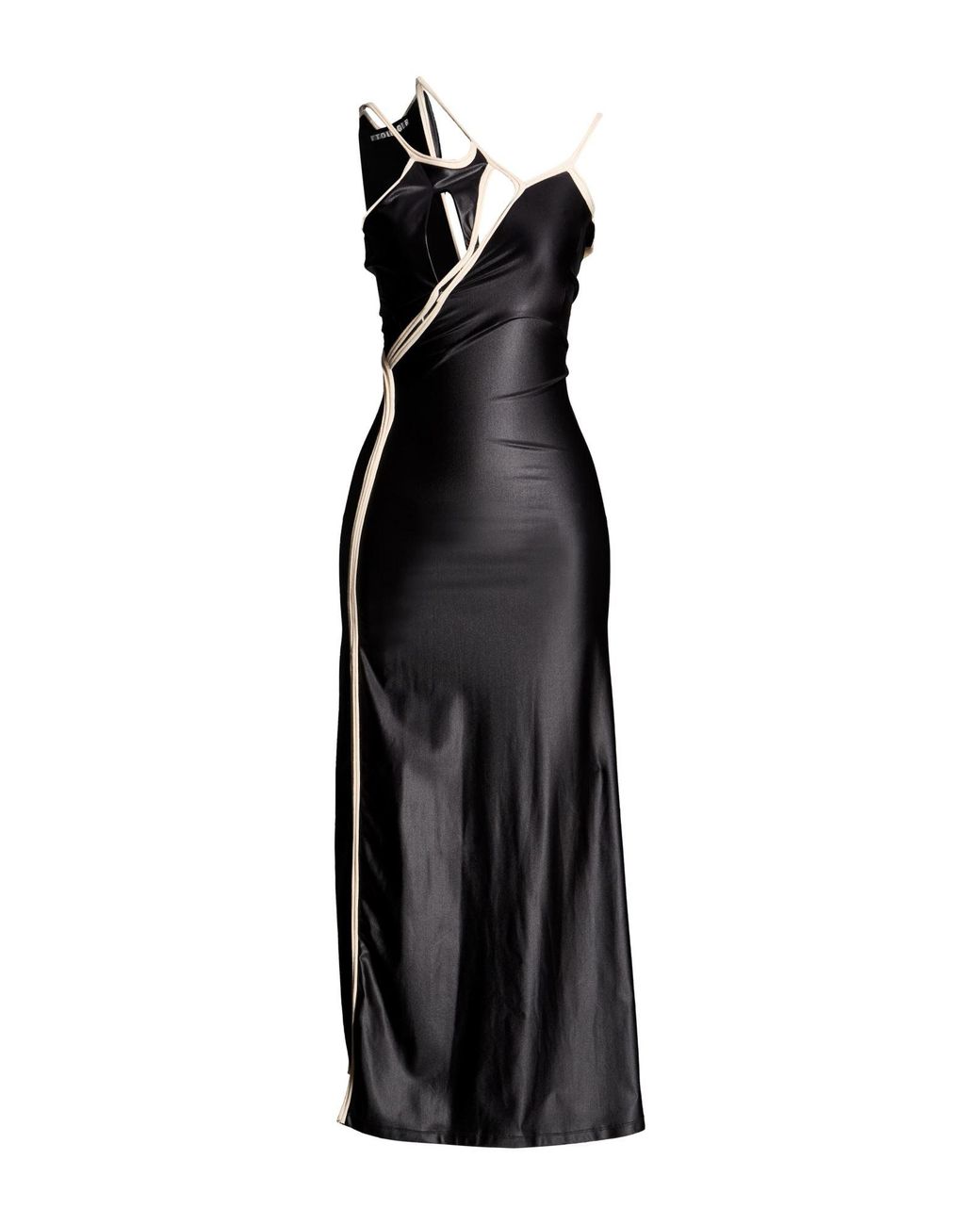 OTTOLINGER Black Maxi Dress Polyamide, Elastane