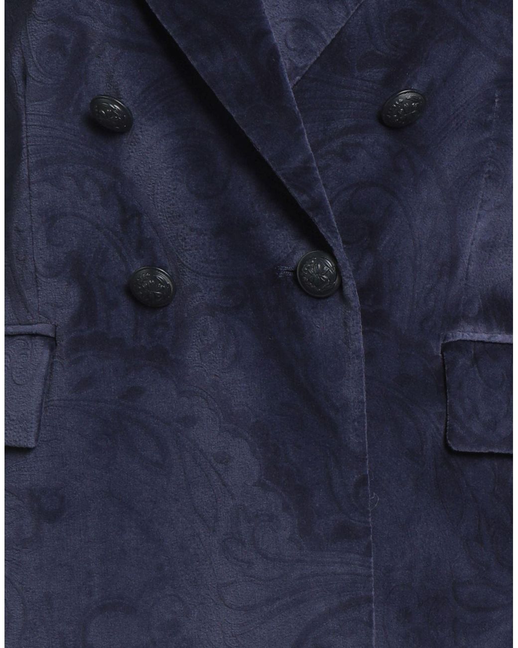 Circolo 1901 Blue Blazer Cotton, Elastane