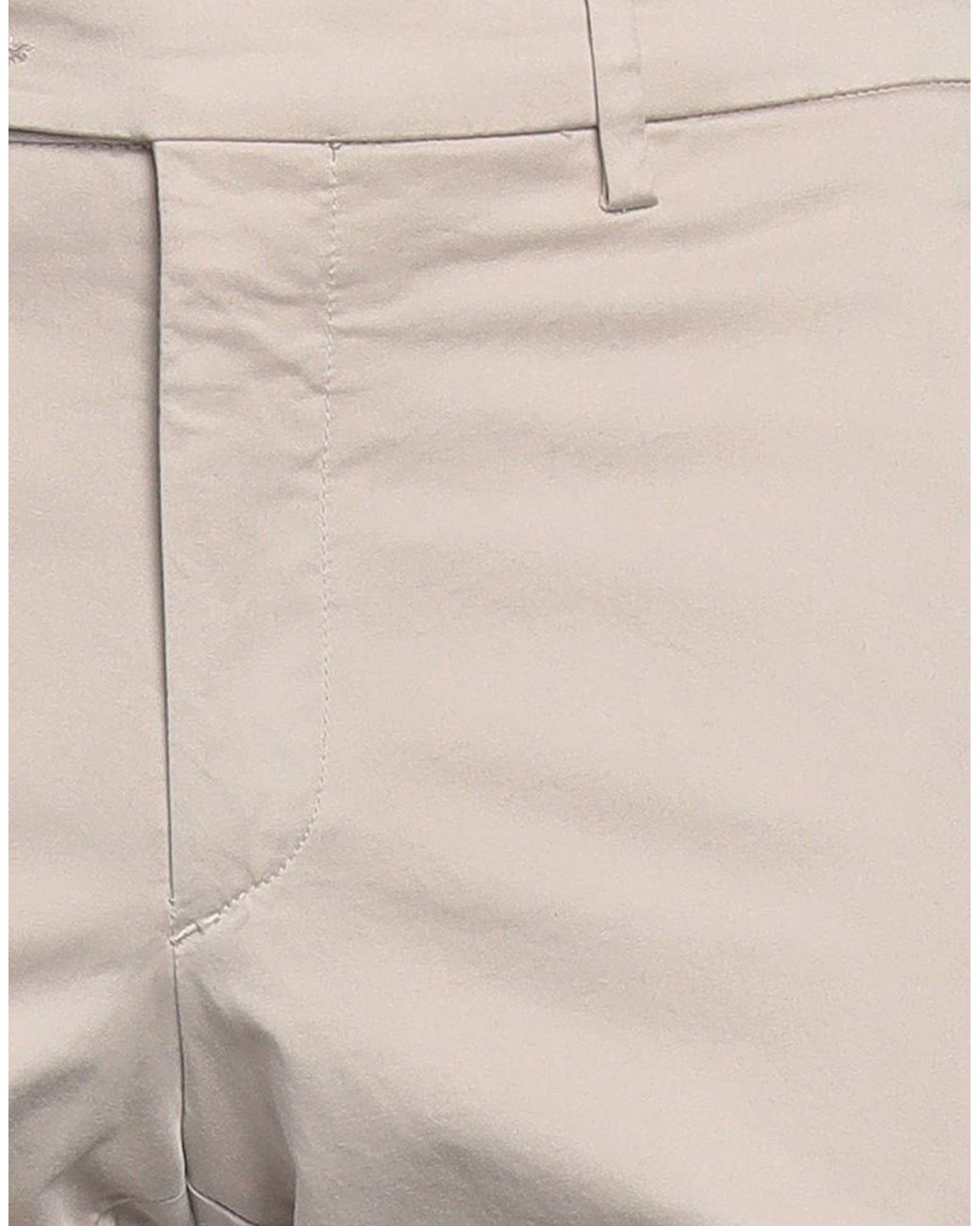 Trussardi Natural Pants Cotton, Elastane for men