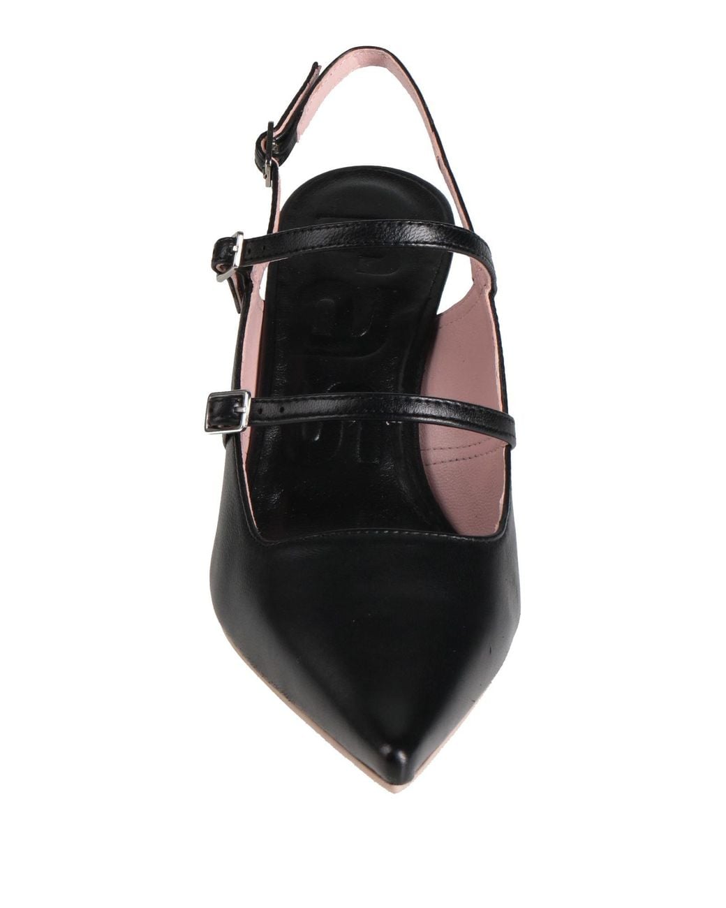 Ras Black Pumps Leather