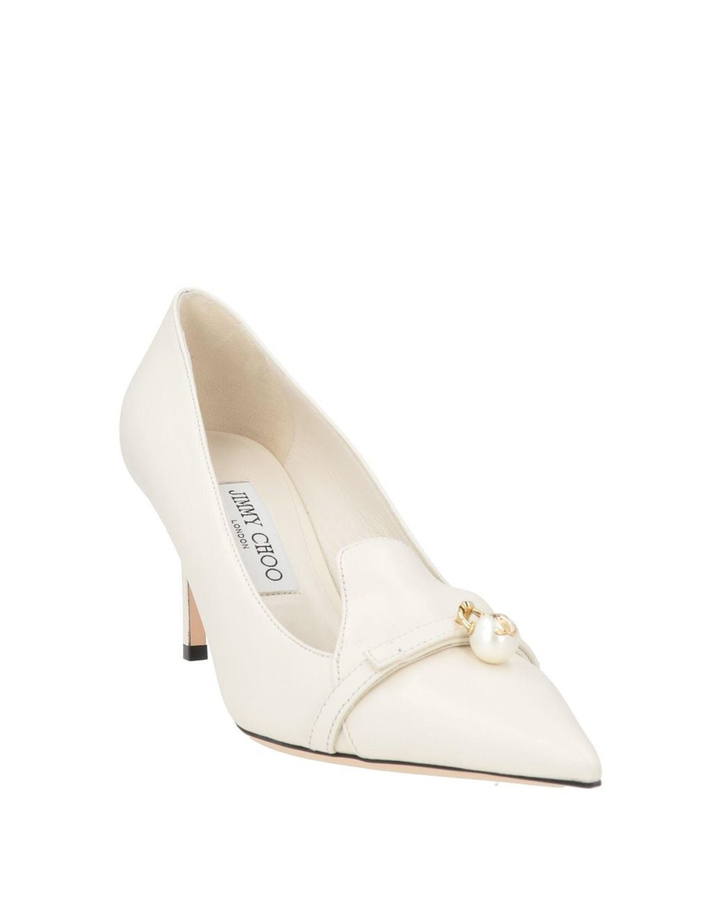 Jimmy Choo White Pumps