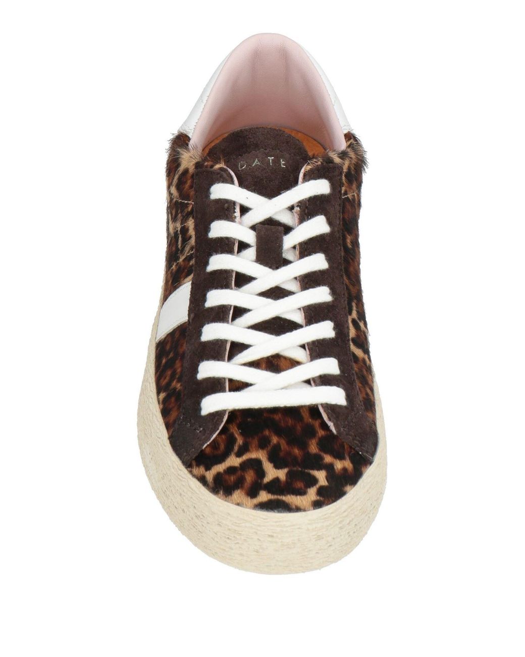 Date Brown Sneakers Leather