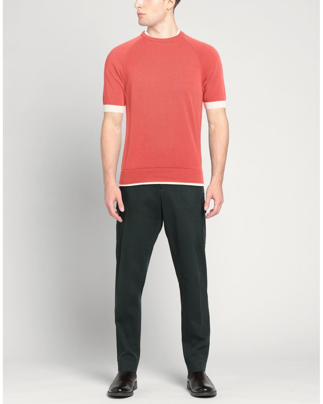 Eleventy Pink Sweater Cotton for men