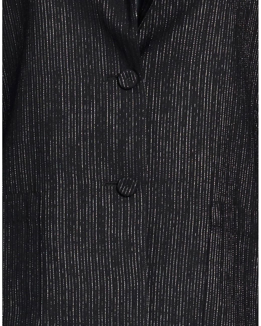 Lardini Black Blazer Wool, Polyester