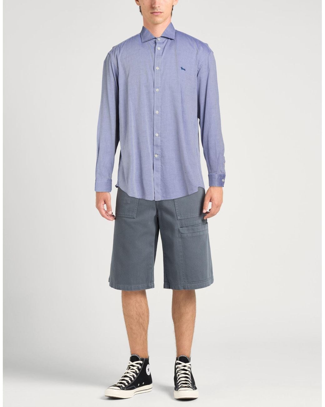 Harmont & Blaine Blue Shirt for men