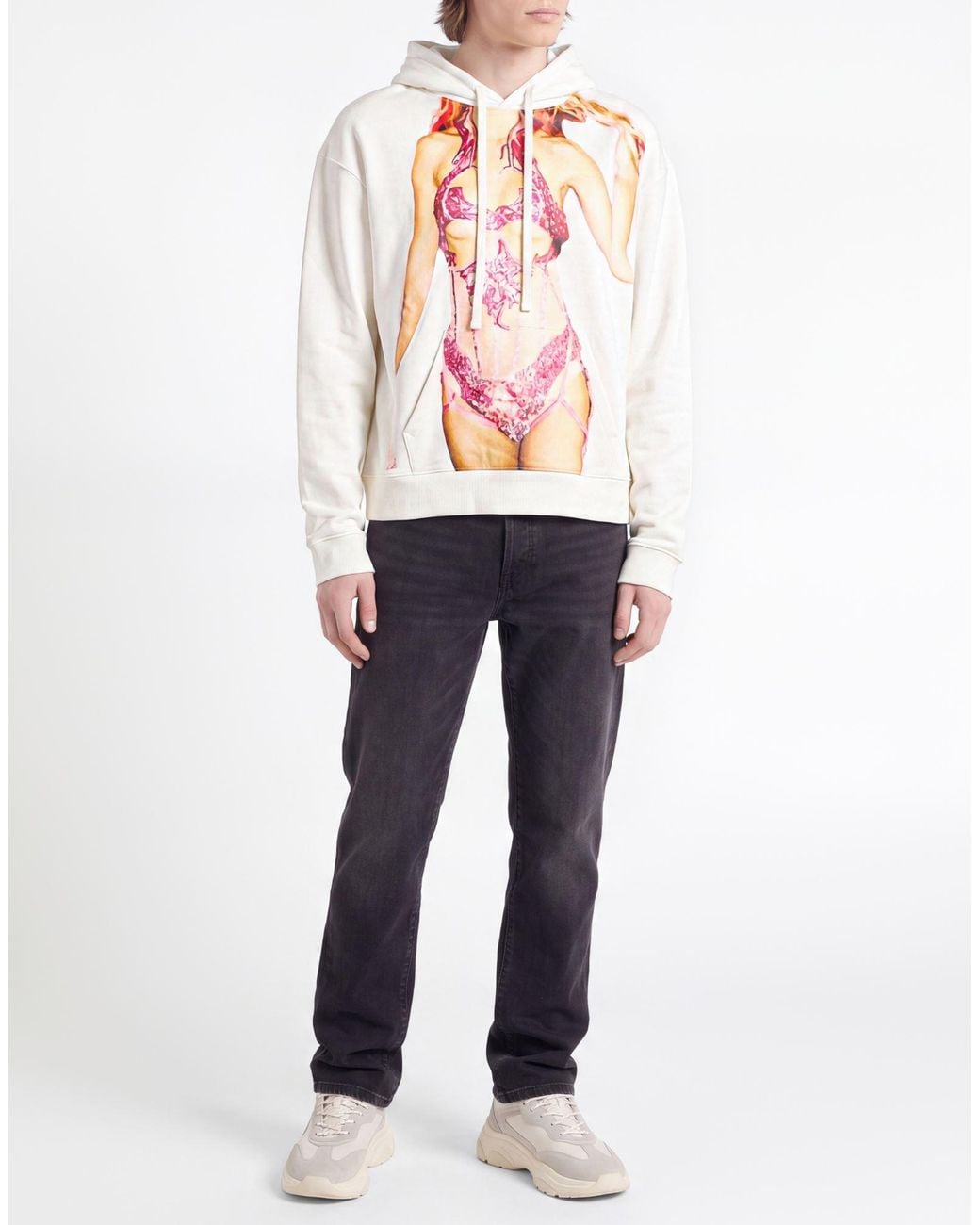 Ih Nom Uh Nit Pink Sweatshirt Cotton for men